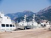 Montenegrói hadihajók Barban
