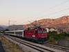 A Szerb Vasút 461-021 pályaszámú gépe a Szabadka-Bar éjszakai vonattal Podgoricába érkezik