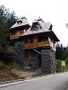 A wooden building used for I don't know what near Mokra Gora
