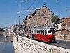 Sarajevo - type E tram bought from Vienna at the bank of the Miljacka river