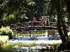 The springs of the river Bosna (Vrelo Bosne Park) nexto to Sarajevo