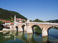 Stari Kameni Most, old stone bridge at Konjic