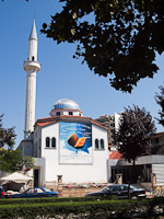 A mosque in Tirana