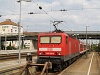 The DB AG 143 022-2 seen at Regensburg Hauptbahnhof