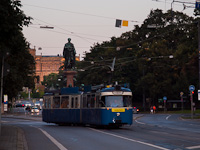 The MVG P 2006 seen as a Sonderfahrt at Maxmonument