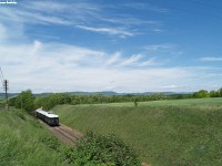 The historic BC mot DMU after Nagyoroszi