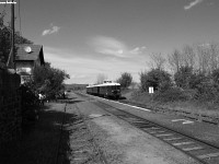 The historic BC mot DMU at Magyarnndor