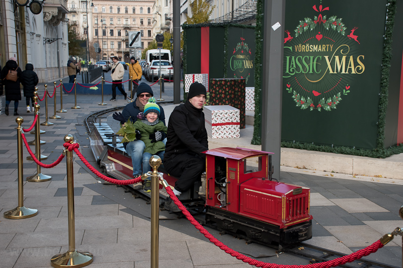 Miniature train at the Chri photo