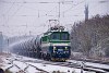 A ZOS (Železničné opravovne a strojárne Zvolen) 240 073-7 "Laminátka" Kőbánya-Kispest és Pestszentlőrinc között egy tartálykocsikból álló tehervonattal