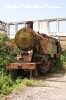 Steam locomotive at Shkozet