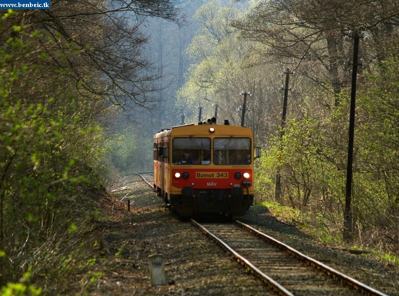 Bzmot 343 rkezik Szokolya fell fot