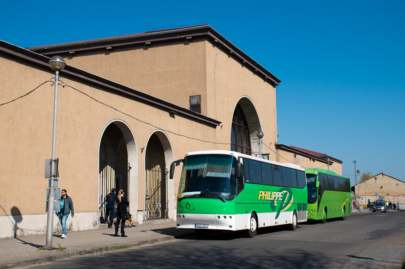 Train replacement buses at  photo