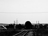 The road-rail level crossing between road 26 and the Sajecseg-Sajbbony railway