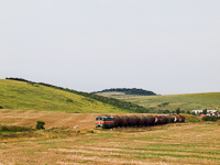 The Bob kft. private rail operator's 468 001 "Okularnyk" between Sajbbony and Sajecseg