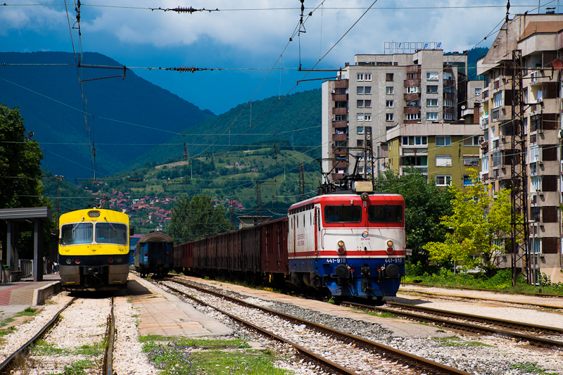 The ŽFBH 441 910 seen at Zenica photo