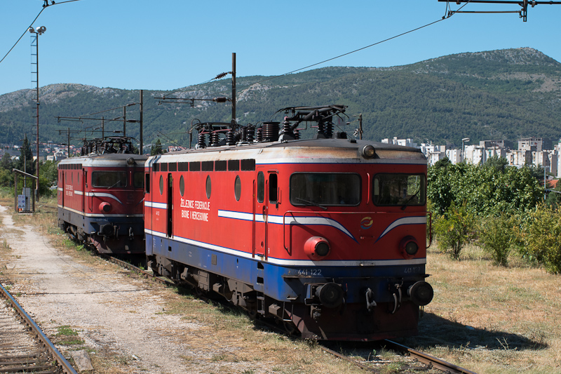 A ŽFBH 441 122 Mostar llomson fot