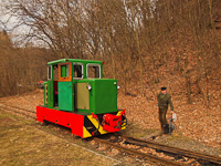 The C50 3756 of the Nagybrzsny Forest Railway seen at Kirlyrt station on the photo charter after it was refurbished at the Kirlyrt Forest Railway's workshop at Paphegy