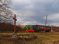 The C50 3756 of the Nagybrzsny Forest Railway seen between Szokolya-Mnyoki and Hrtkt on the photo charter after it was refurbished at the Kirlyrt Forest Railway's workshop at Paphegy