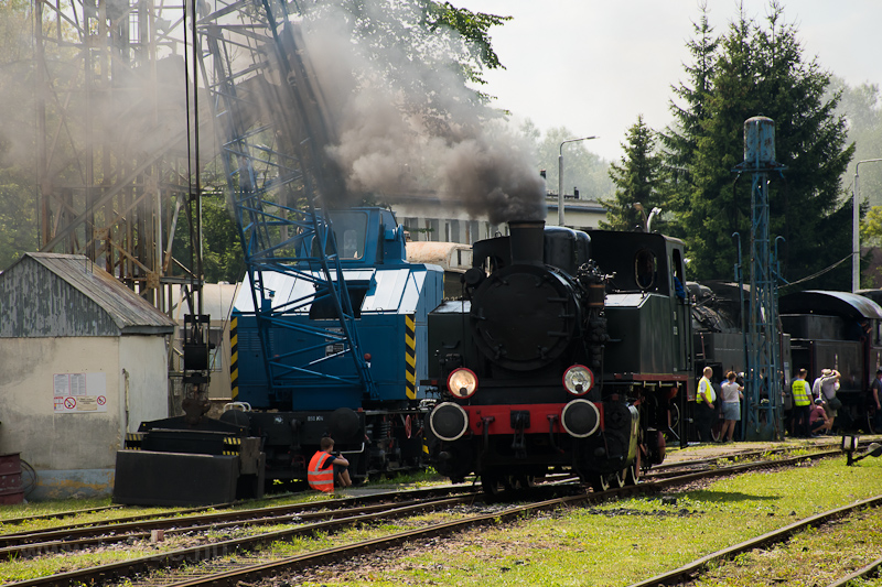 Steam locomotive parade at  photo