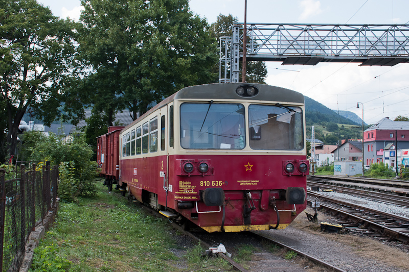 The ČSD 810 636 seen a photo