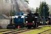 Steam locomotive parade at the museum-depot at Chabwka