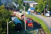 The ŽSR T466 0254 seen at Skansen Taboru Kolejowego w Chabwce