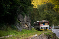 The ŽSSK 813 021-7 seen between Kra'lovany zastvka and Kral’ovany