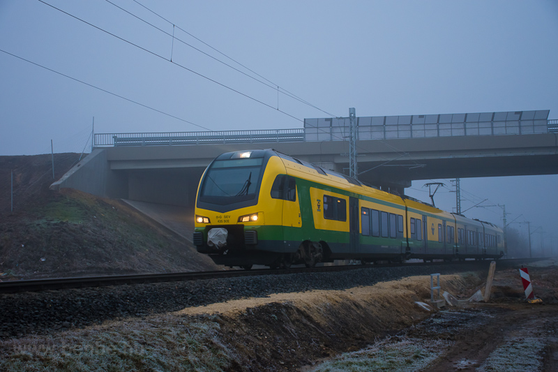 The GYSEV FLIRT3 435 502 seen between Balffrdő and Sopron photo