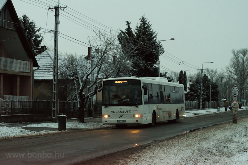 A Volánbusz LKT-674 rendszá fotó