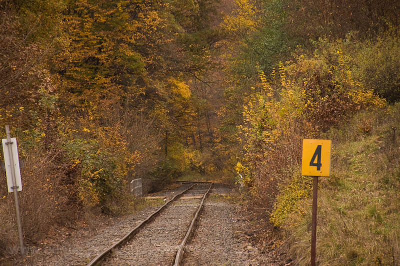 The track at Szokolya stati photo