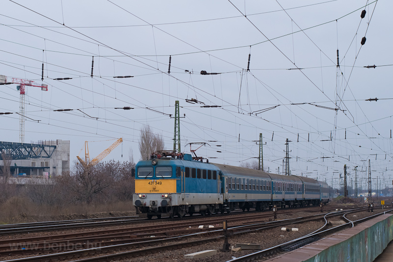 A MV-START 431 349 Kőbnya felső llomson fot