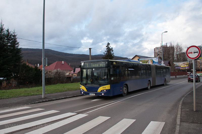 A MVK (Miskolci Vrosi Kzlekedsi) Zrt. JUV-053 019 Majlthnl fot