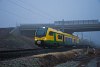 The GYSEV FLIRT3 435 502 seen between Balffrdő and Sopron