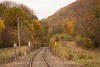 The track at Szokolya station from the direction of Berkenye