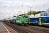 A railtrans.eu 044 112-8 tehervonattal Dunakeszi állomáson