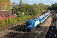 Az Akiem - MÁV Rail Tours 182 574 Taurus Pestszentlőrinc állomáson