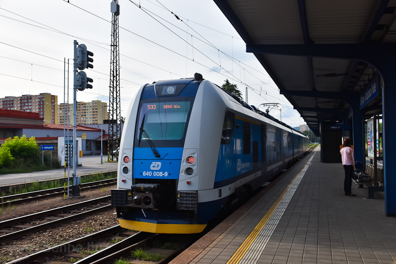 The ČD 640 008-9 seen  photo