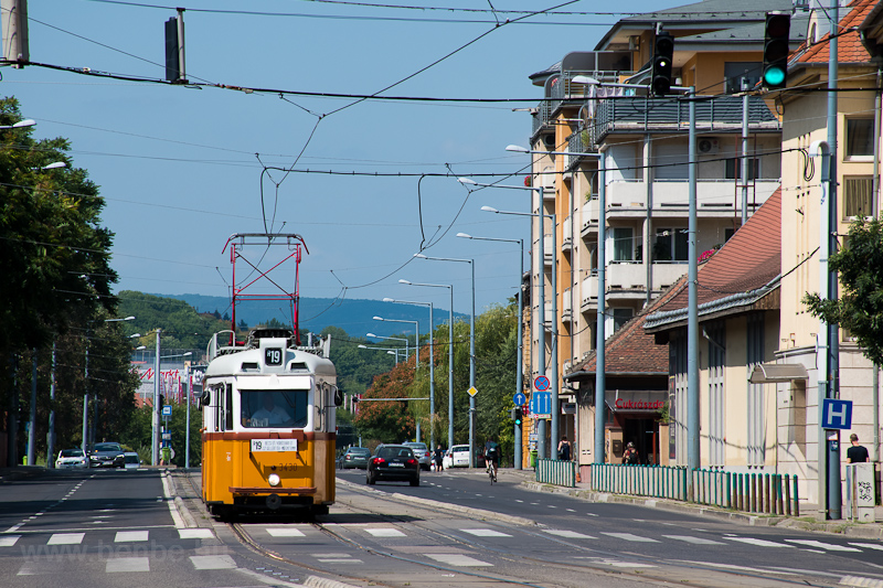 The BKV 3430 MUV tram seen  photo
