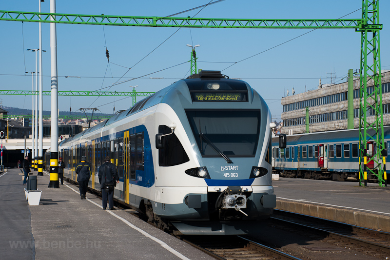 A MV-START 415 063 Budapest-Dli plyaudvaron Szkesfehrvrra tart Z30-as znz vonatknt fot