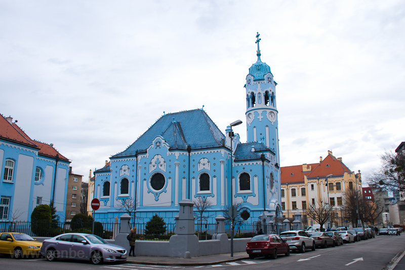 The Blue church of Bratisla picture