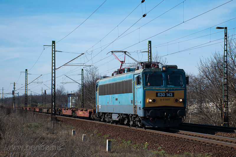 The MÁV-START 630 143 seen  picture