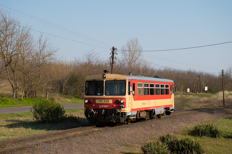 A MV-START 117 238 plyaszm Bzje rpdszlls s Tőserdő megllhelyek kztt fot