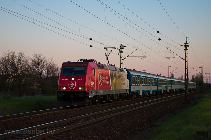 A MV-START 480 013 Mltai-TRAXX Sződ-Sződliget s Vc-Alsvros kztt fot