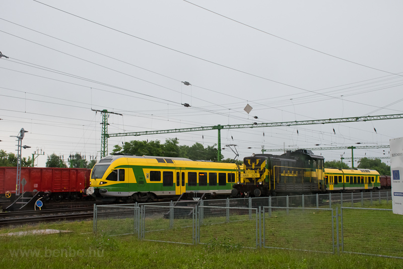 The GYSEV 415 500-7 seen at photo