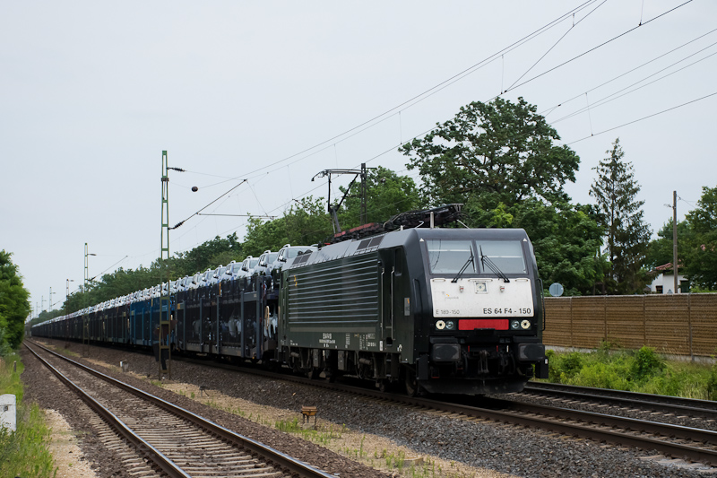 A MRCE Dispolok  Siemens ES64 F4-150 (DB 189) Nagyszentjnos s Győrszentivn kztt fot