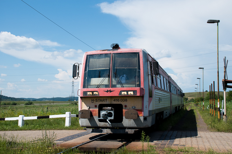 A MV-START 416 038 Kisterenye-Bnyatelep megllhelyen fot