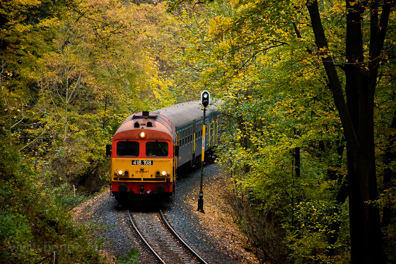 A MV-START 418 108 Vinye s Porva-Csesznek kztt fot