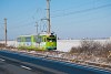 The CTP Arad (Arad Public Transport Authority) DWAG 1862 seen at Arad-Gyorok interurban tramway before Mandruloc