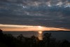 Napnyugta Balatonszabadi közelében