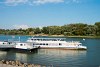 The MAHART's Esztergom ship seen at Szentendre